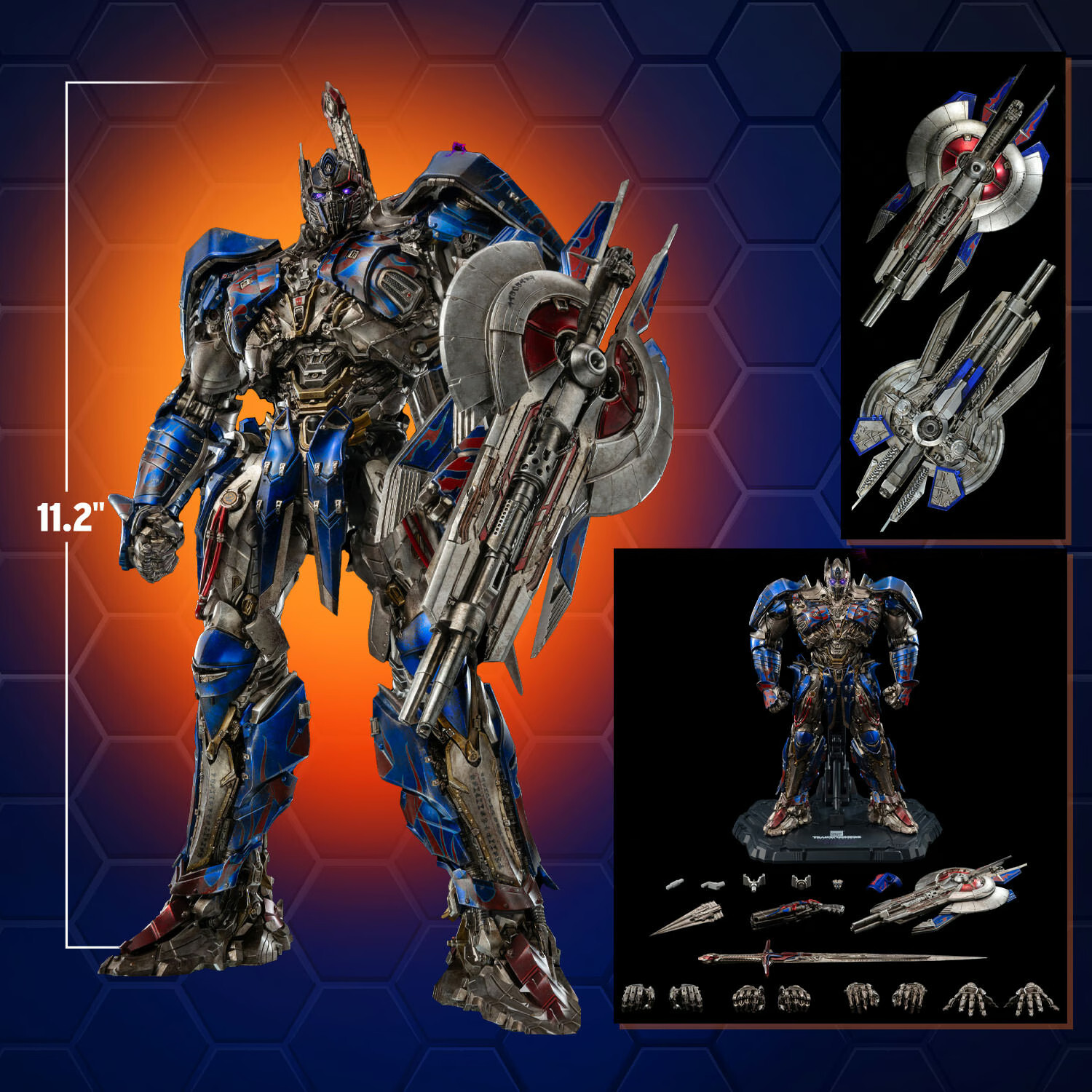 Threezero Transformers The Last Knight Nemesis Prime DLX