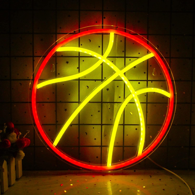 S Basketball Led Neon Light Sign Led Wall Sign Neon Lights S