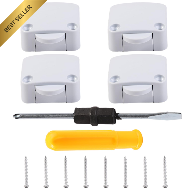 4PCS Cabinet Door Switch Normally Closed Automatic Touch Switch