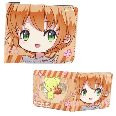 Cardcaptor Sakura Bi-Fold Wallet - CHIBI SAKURA & CERBERUS New (Avalon Billfold)