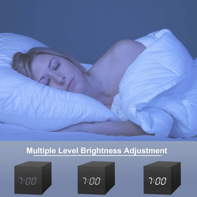 Electronic Led Display 2.5 Inch Cubic Mini Electric Clocks