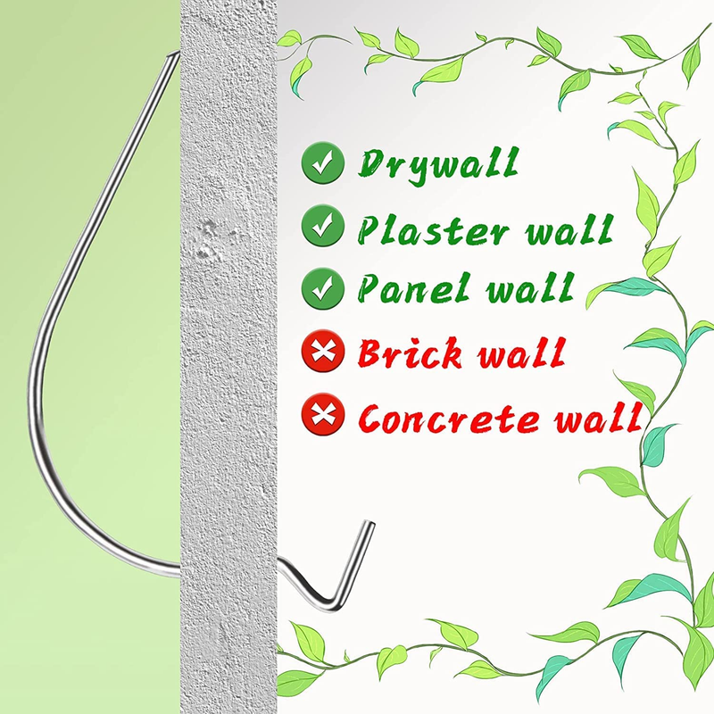 40 Pieces Picture Hangers Super Hooks,  Hercules Hooks Drywall Picture Hanging H