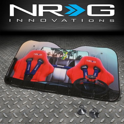 NRG INNOVATIONS NT-SUN 52W X 28H УФ-ЗАЩИТА ОТ СОЛНЦА НА ЛОБОВОМ СТЕКЛЕ, СОЛНЦЕЗАЩИТНЫЙ КОЗЫРЕК