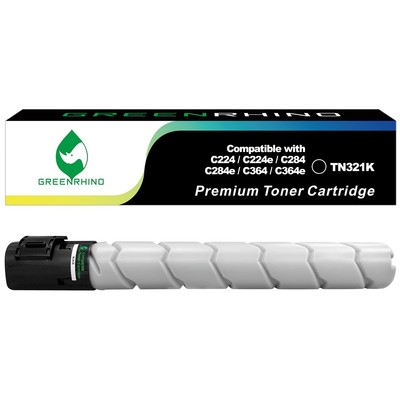Compatible Toner Cartridge Replacement for Konica TN321 TN321K A33K130 to use...