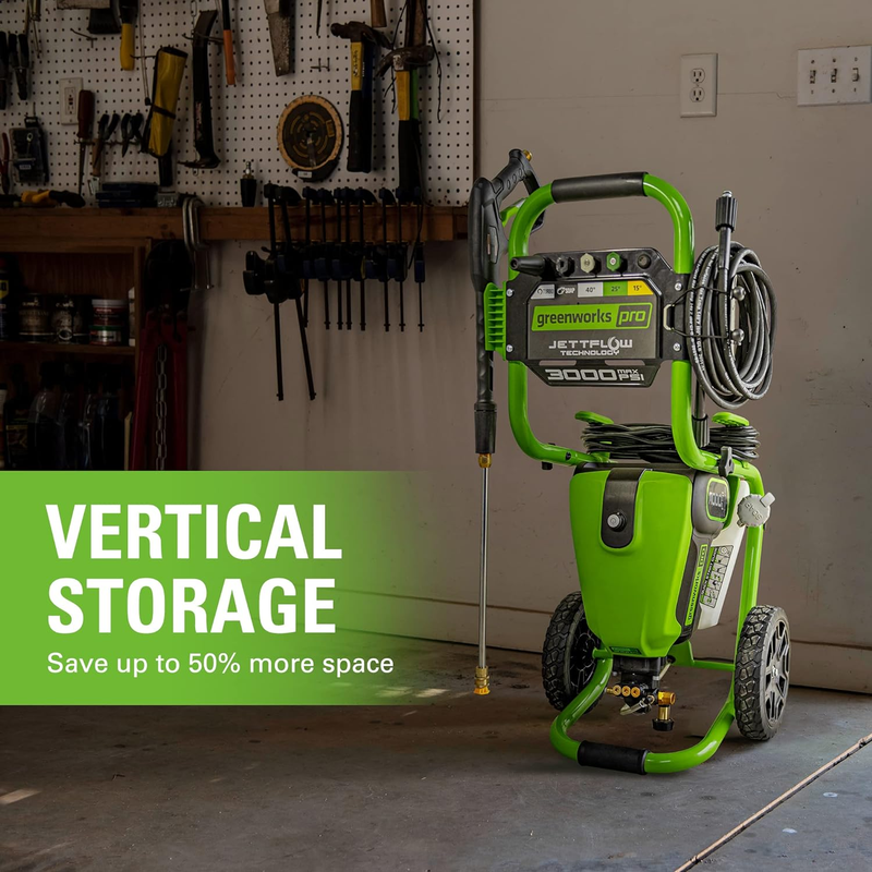 Greenworks 3000 PSI (1.1 GPM) Trubrushless Electric Pressure Washer (PWMA Certif