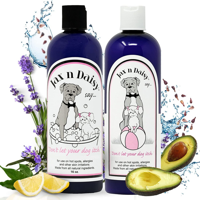 - Soothing Dog Shampoo for Sensitive Skin, Allergies, and Itching - Jumbo Pack w