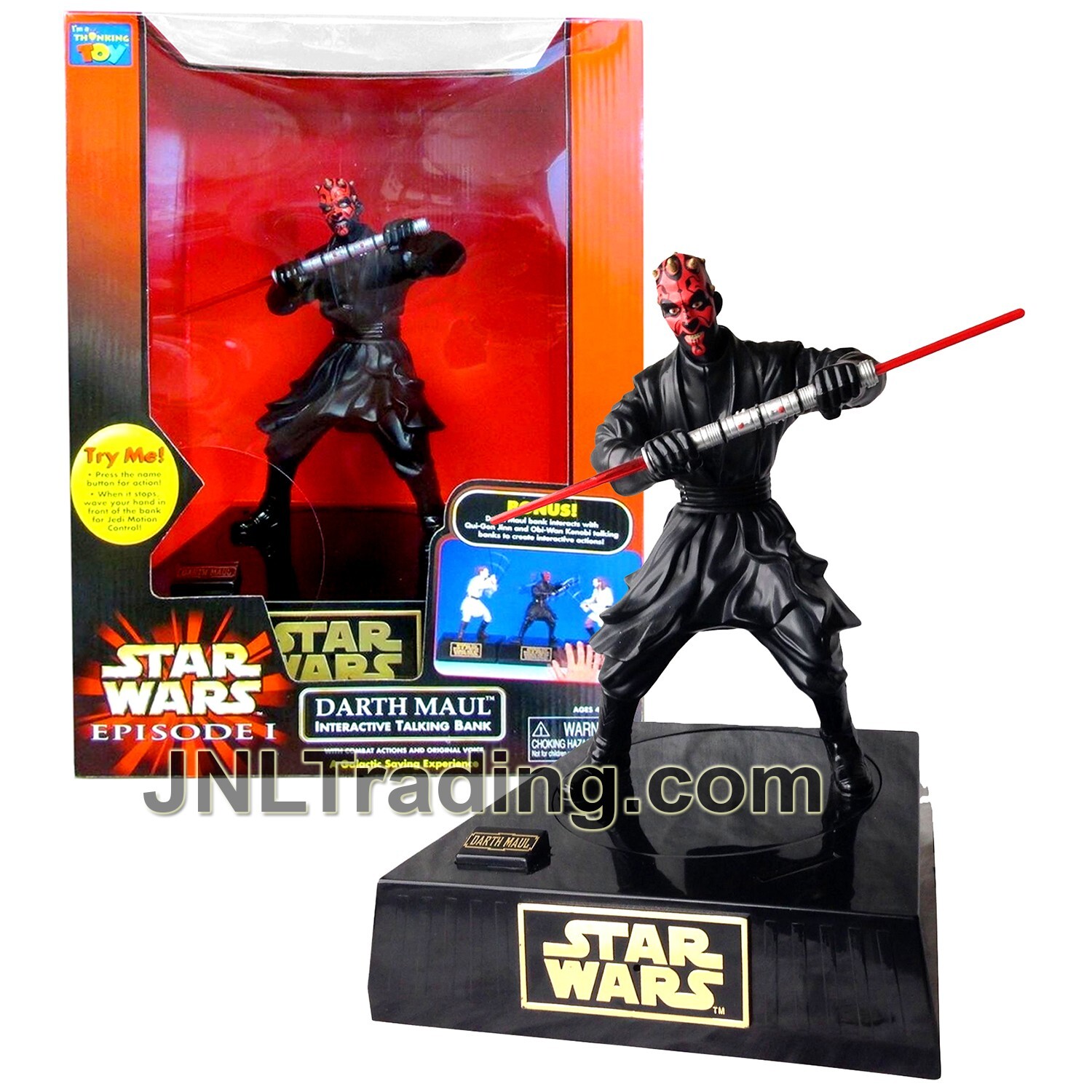 ELECTRONIC TALKING DARTH MAUL 新品未開封 Amazon.com: Star Wars Episode 1 > 12