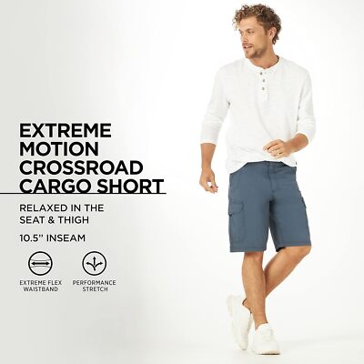 Lee Men's Extreme Motion Crossroads Cargo Shorts