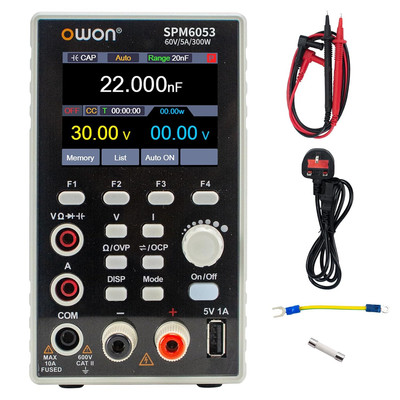  2 In1 Power Supply & Multimeter, Bench Power Supply (0-60V,0-5A), with 2.8 Inch