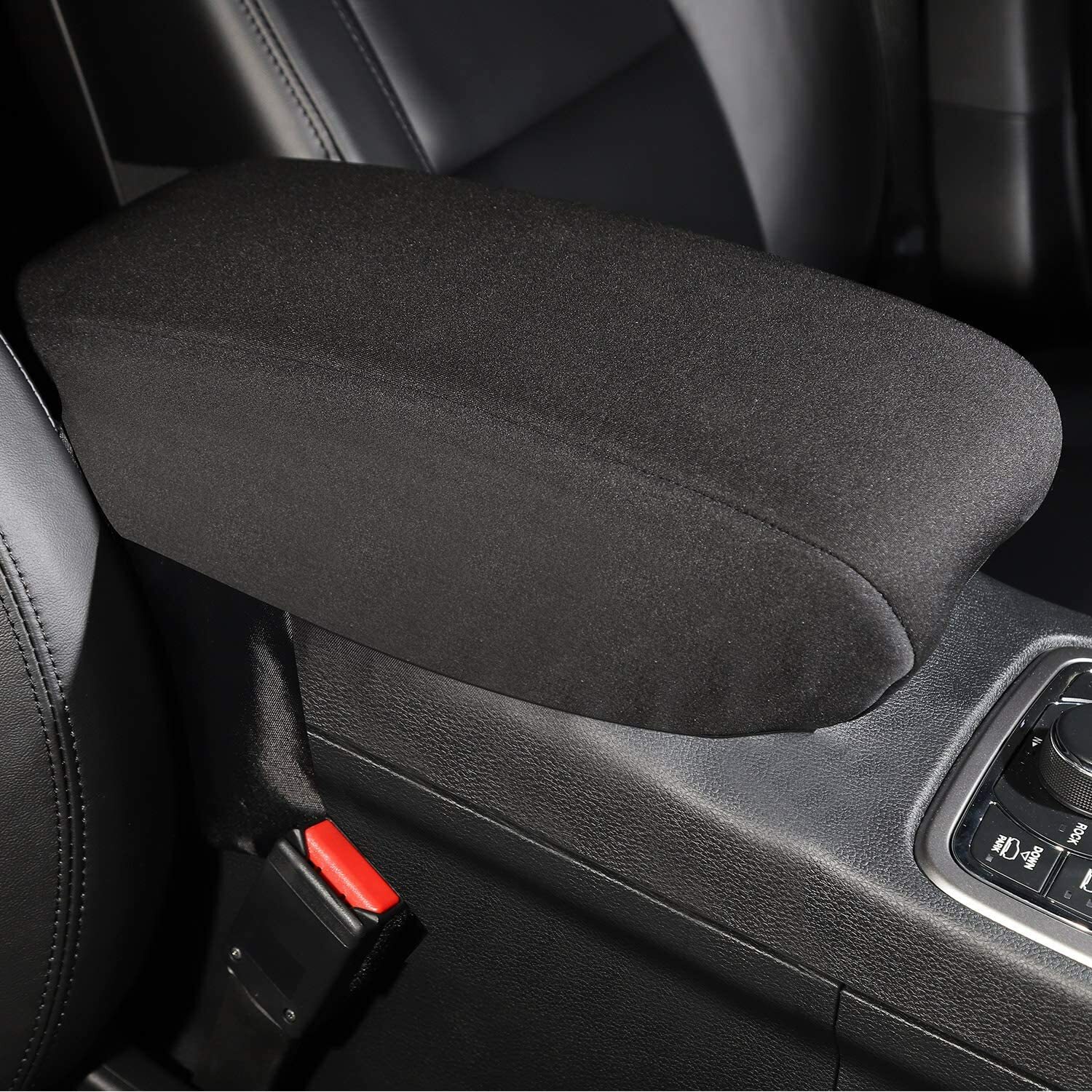 Center Console Cover Armrest Pad Cover for Jeep Grand Cherokee 2011