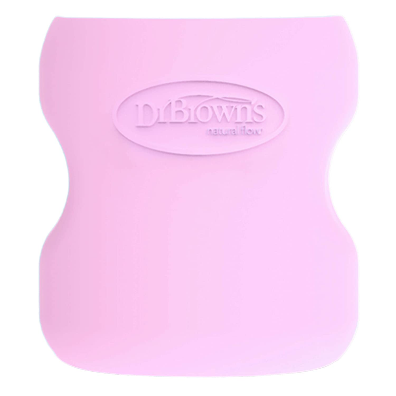 Dr. Brown’S Natural Flow Options+ Glass Baby Bottle Sleeves, 100% Silicone, 5 Oz