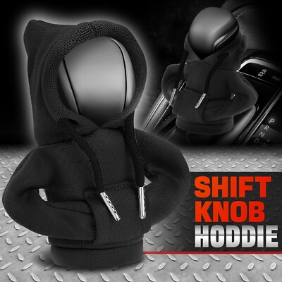 Универсальная черная ручка переключения передач автомобиля, свитер с капюшоном, чехол для ручки переключения передач, Протектор
