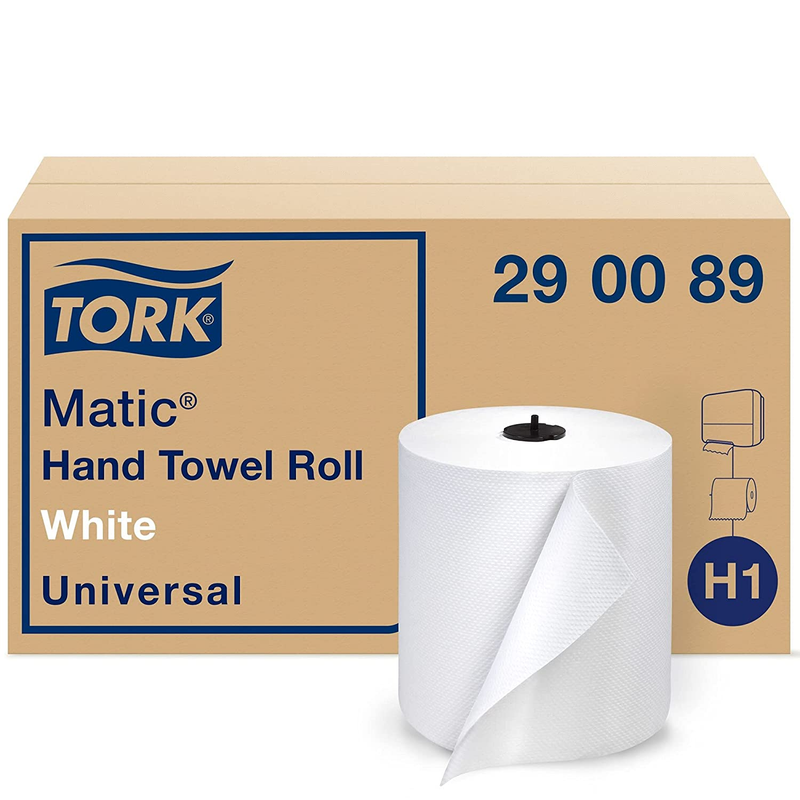 Roll White H1, Universal, 100% Recycled Fiber, 6 Rol
