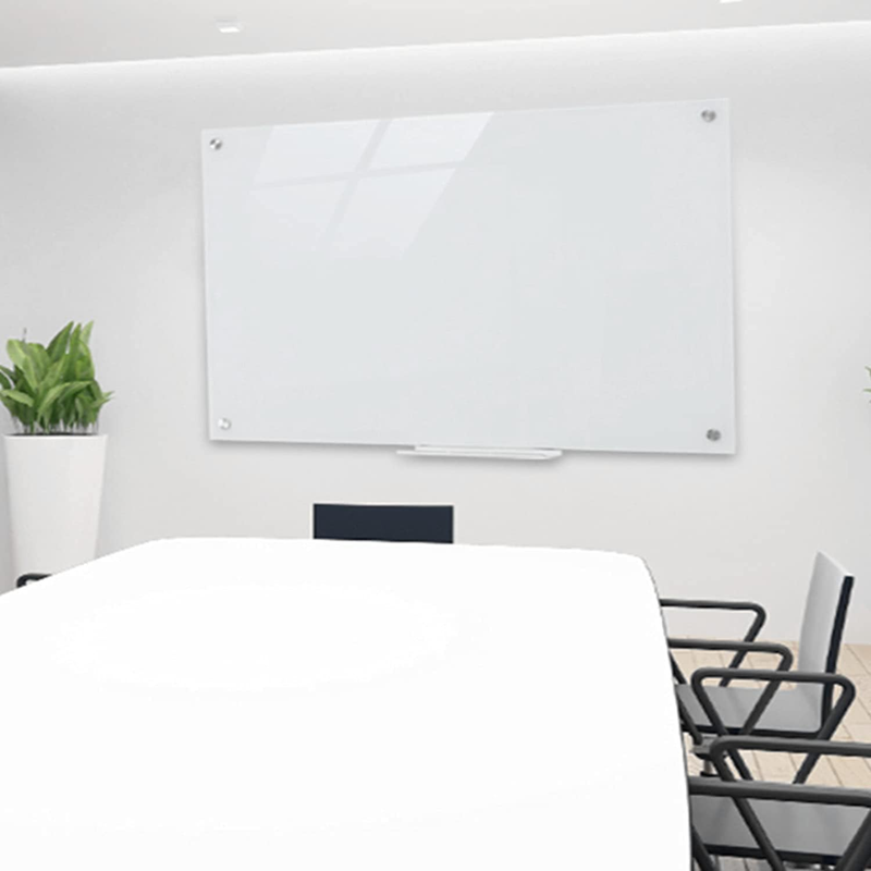 Glass Whiteboard Magnetic Dry Erase Board 36 X 60 Inch
