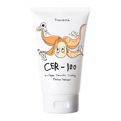 New Elizavecca cer-100 collagen coating hair protein treatment 100ml