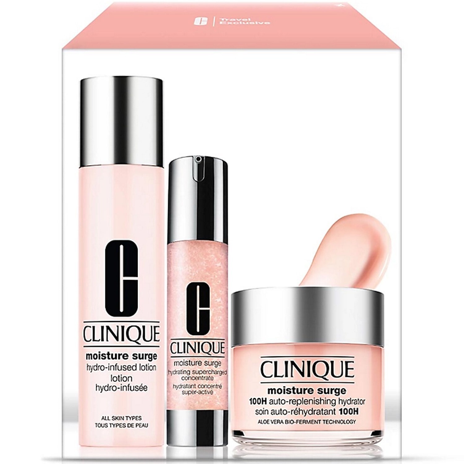 【新品】CLINIQUE moisture surge200ml＆15ml Clinique Moisture Surge 100H Auto-Replenishing Hydrator