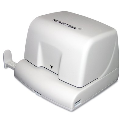 Master Electric Two-Hole Punch 10-Sheet Capacity EP210