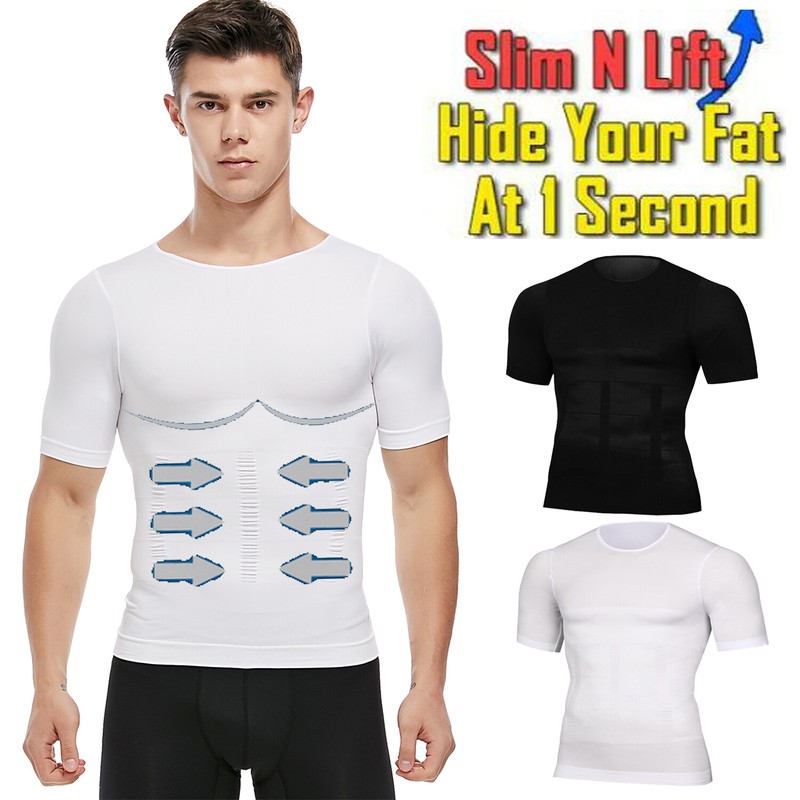 Men's Ultra Lift Body Slimming Shaper Chest Compression