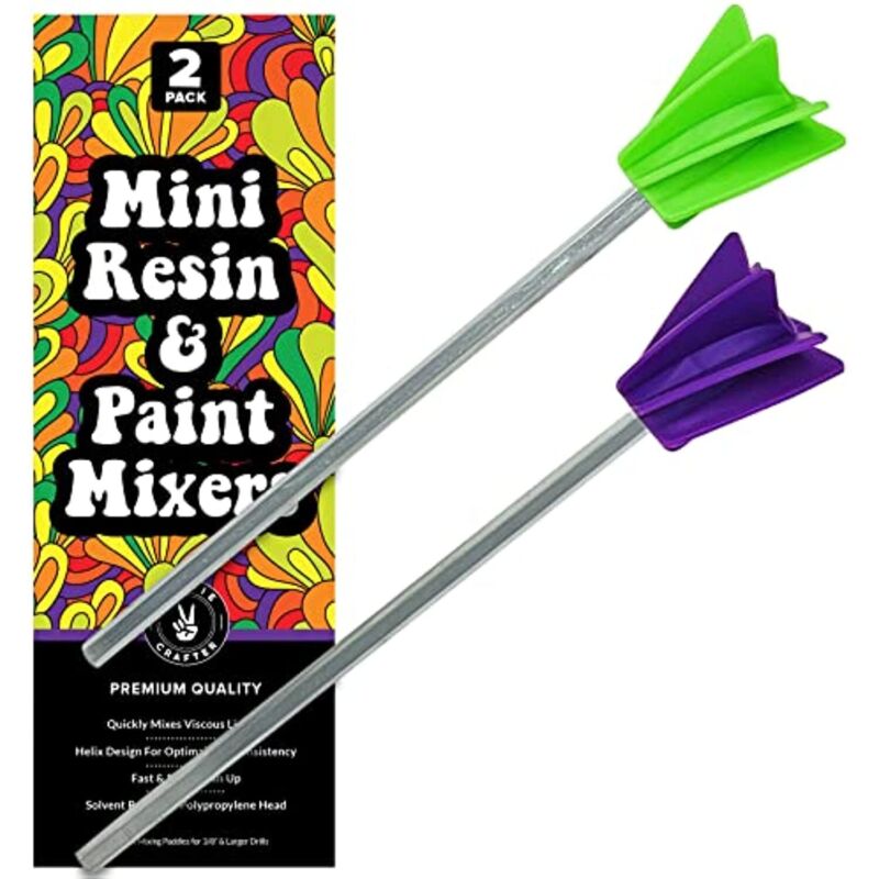 Art Resin Mixer Epoxy Mixer and Paint Mixer Drill Attachment Paint Stirrers