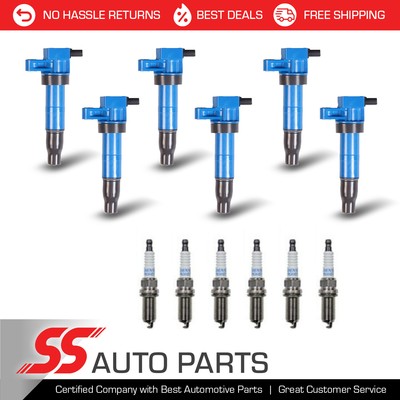 Denso Platinum Spark Plug & Energy Ignition Coil For Kia 3.3L 3.5L 3.8L 2.4L L4