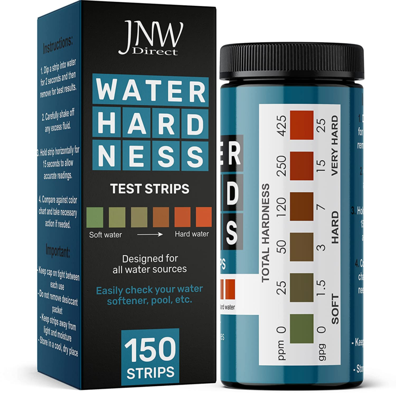 Water Hardness Test Strips - Quick and Accurate Water Softener Test Strips - Har