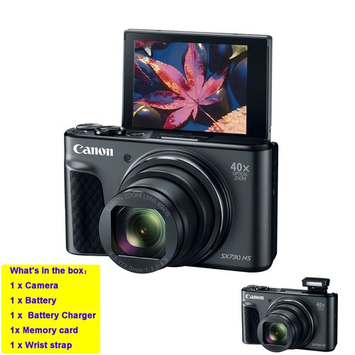 Canon PowerShot SX730 HS Digital Camera with Flip Screen Canon PowerShot SX730 HS Digital Camera with Flip Screen