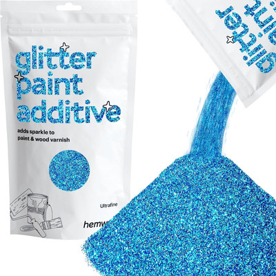 Glitter Paint Additive Crystals for Acrylic Emulsion Paint, Interior & Exterior 