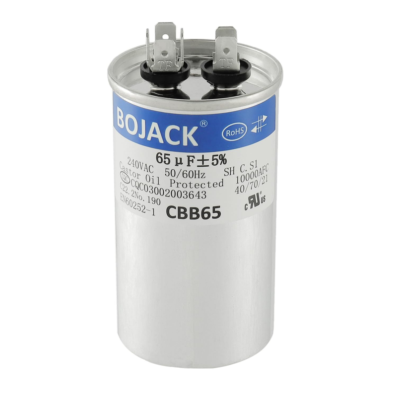 65 Uf MFD 240V AC Motor Fan Starting round Capacitor for CBB65 10000 AFC