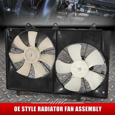 Для 03-04 Cadillac CTS 3.2L 6-цилиндровый двигатель OE в стиле OE Вентилятор охлаждения радиатора в сборе