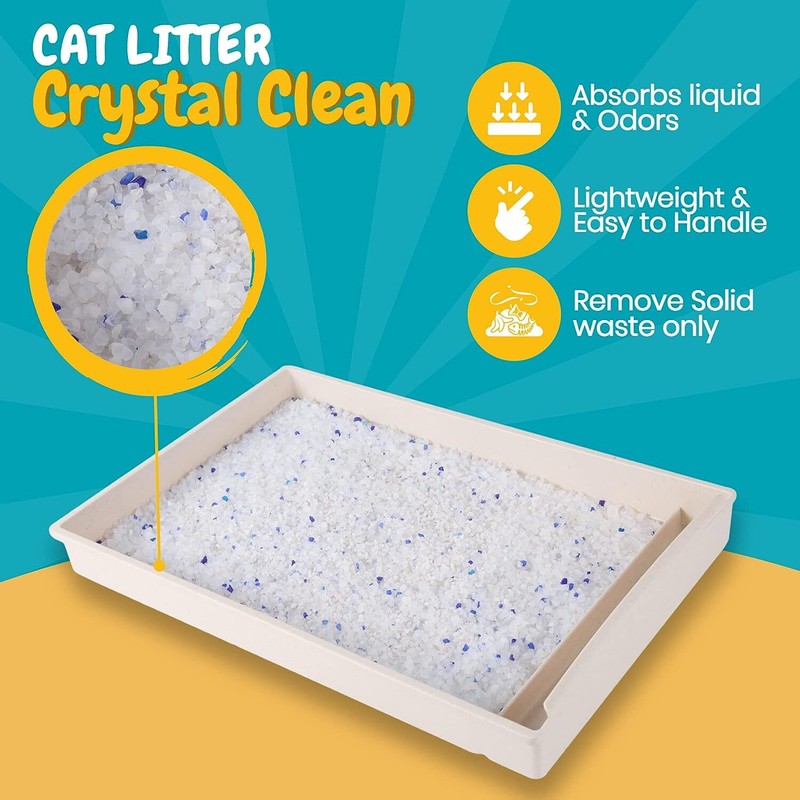 Cat Litter Box Tray Refills, Reusable & Self-Cleaning, ScoopFree Automatic Tray