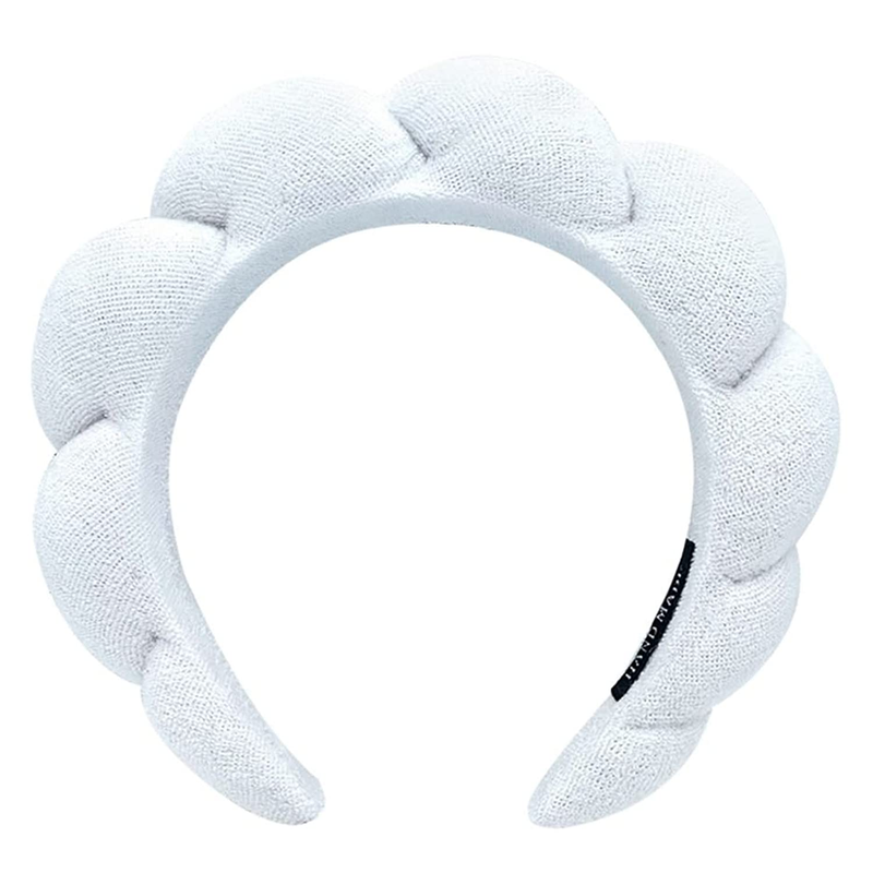 Makeup Headband Spa Headbands for Women,Sponge & Terry Towel Cloth Fabric Head B