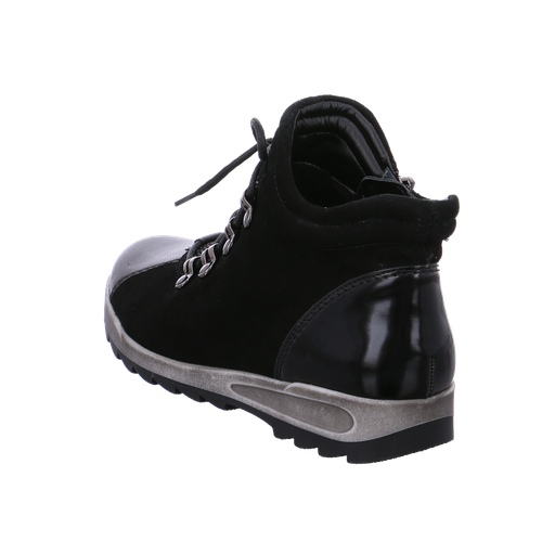 ARA ARA DAMEN STIEFELETTEN SCHNÜRSTIEFEL ROM SPORT, WEITE 12-44631-61 SCHWARZ
