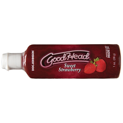 Goodhead Oral Gel Doc Johnson Lube Edible Lubricant BJ Good Head-Choose Flavored