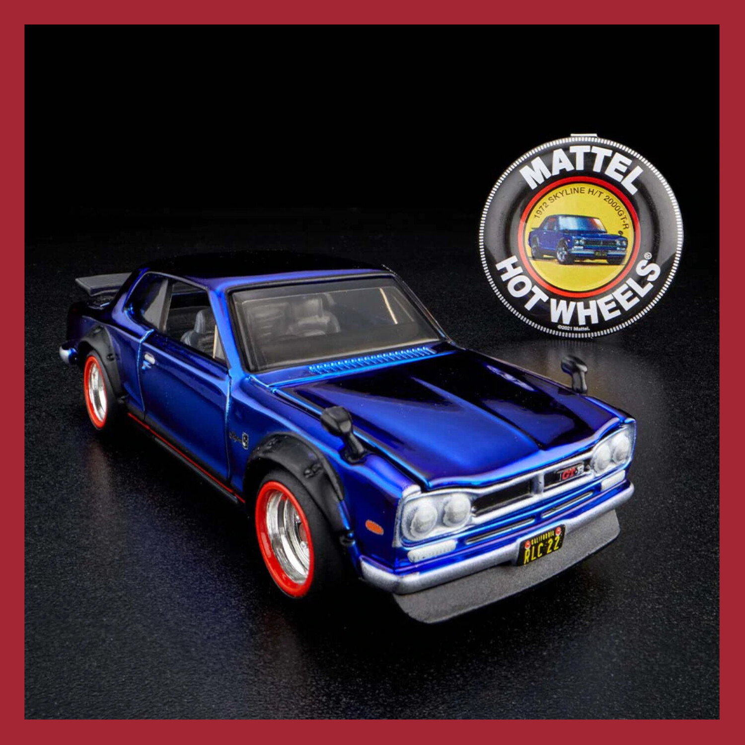 Hot Wheels RLC Exclusive 2022 Membership 1972 Nissan Skyline