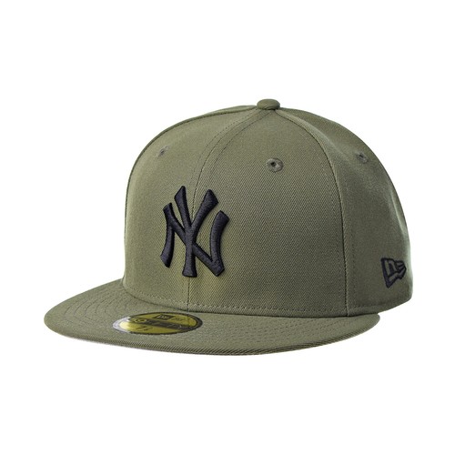 

Мужская кепка New Era New York Yankees 59Fifty оливково-черная 70410824, Olive-black