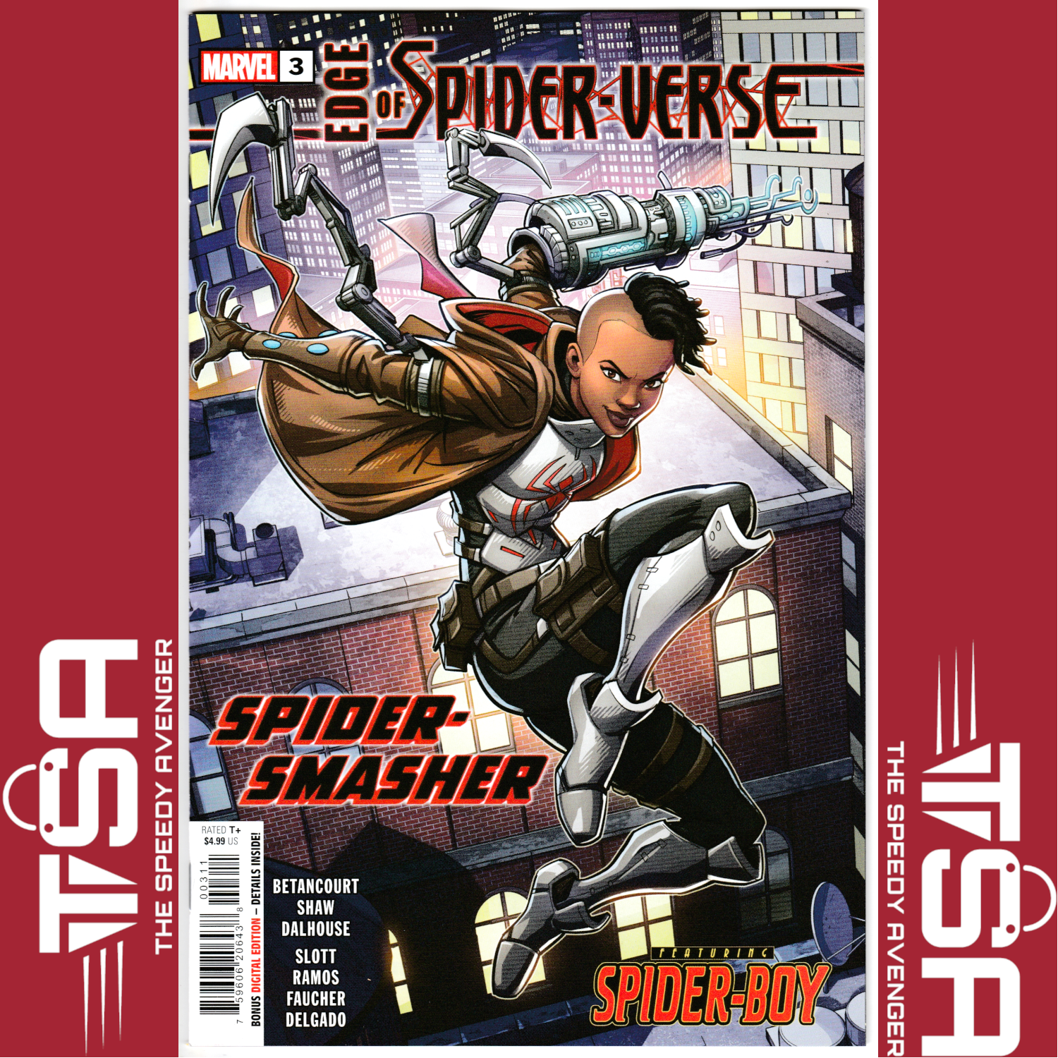 EDGE OF SPIDER-VERSE #3 (Vol 3) Patrick Brown Regular Cover SPIDER-BOY KEY ISSUE