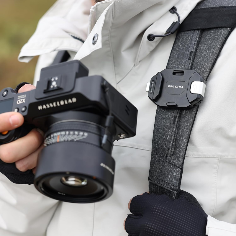 F38 Quick Release Kit for Backpack Straps V2, QR Plate Tripod Mount Adapter Capt