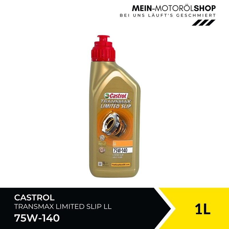 Castrol Transmax Limited Slip 75w-140 Ll AchsgetriebeÃ¶L Mb 235.61 Gl-5 1 Liter