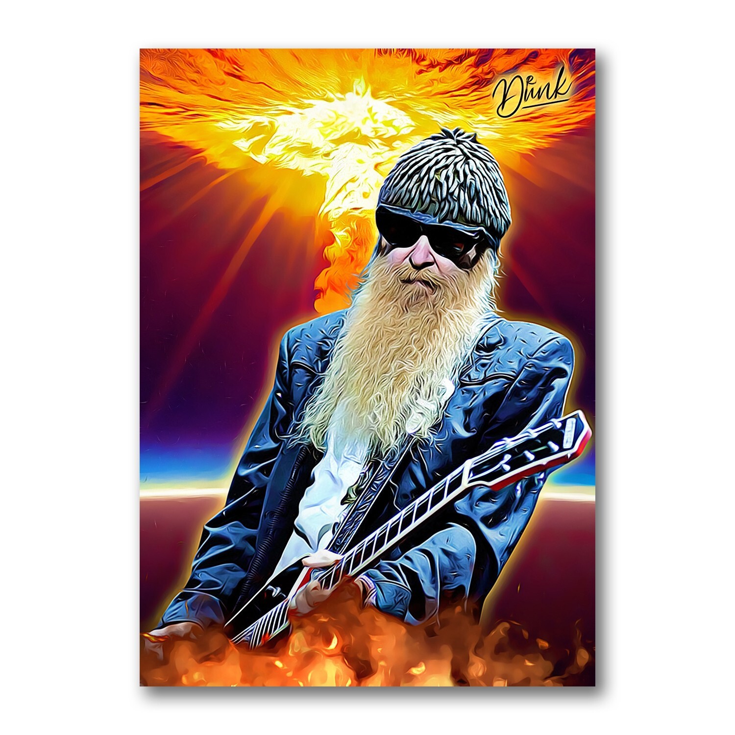 Billy Gibbons Guitarmageddon Sketch Card Limited 03/30 Dr Billy Gibbons Guitarmageddon Sketch Card Limited 03/30 Dr