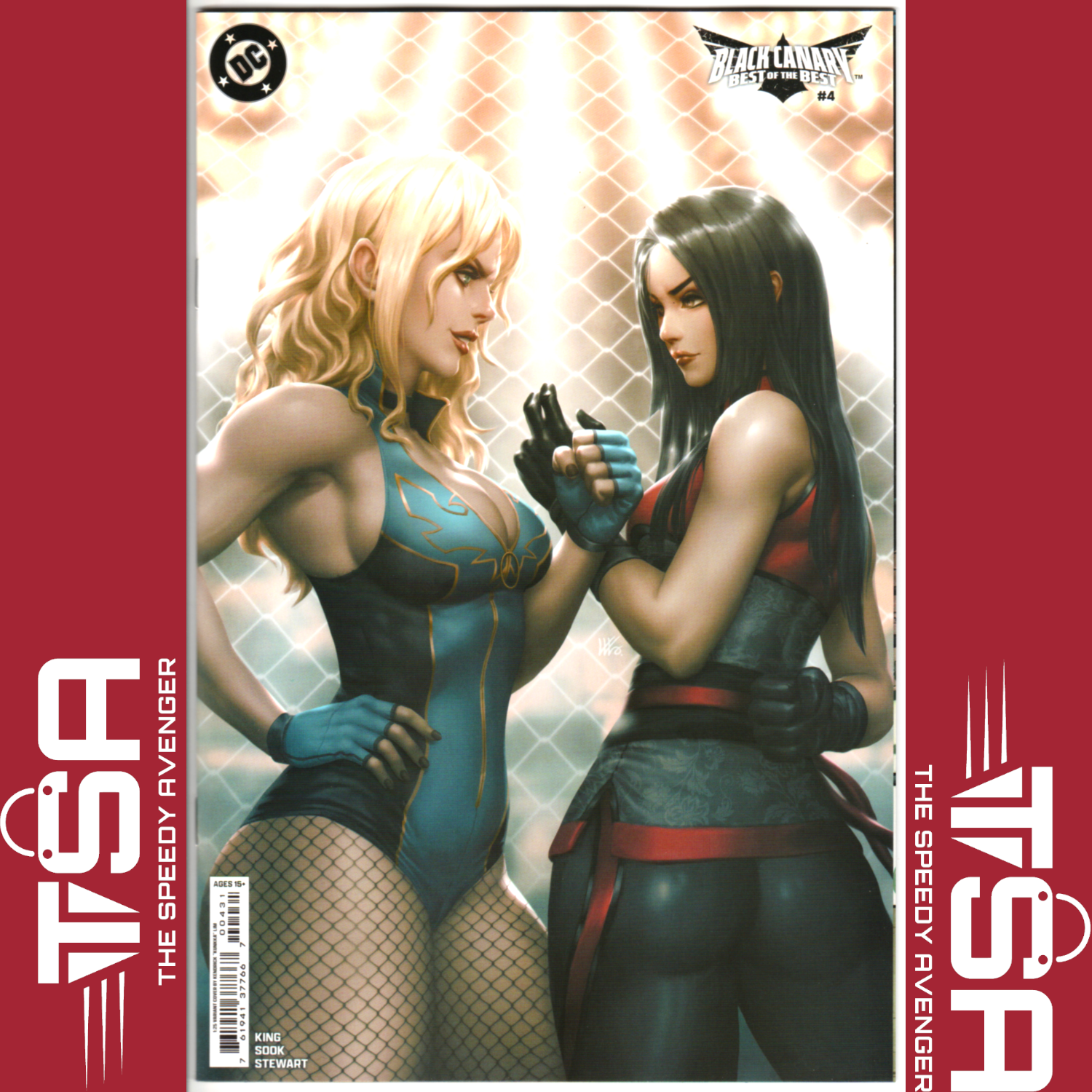 BLACK CANARY BEST OF THE BEST #4 Kendrick Lim 1:25 Incentive Ratio Variant DC