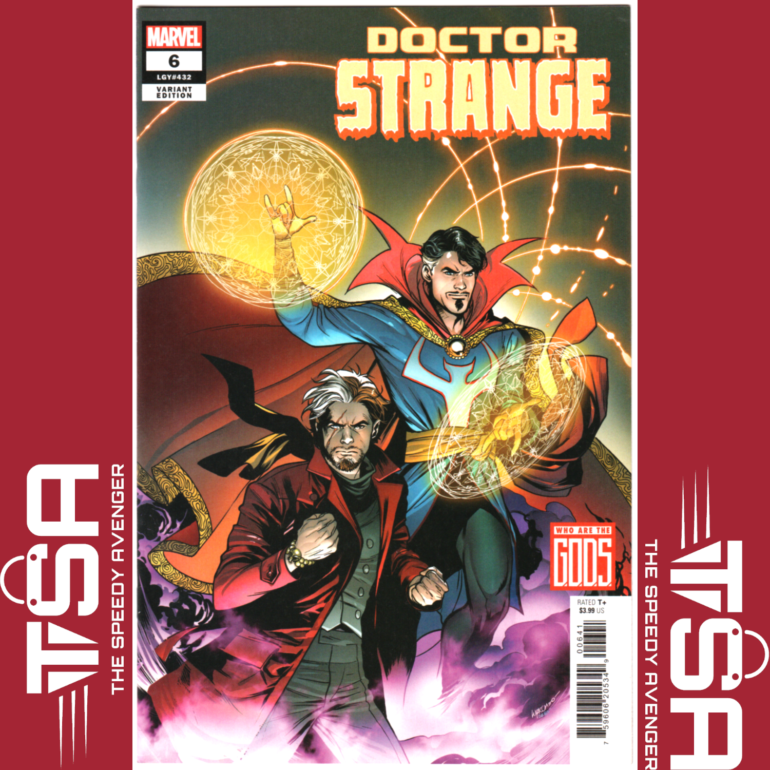 DOCTOR STRANGE #6 (Vol 6) Emanuela Lupacchino GODS Variant First App Key 2023