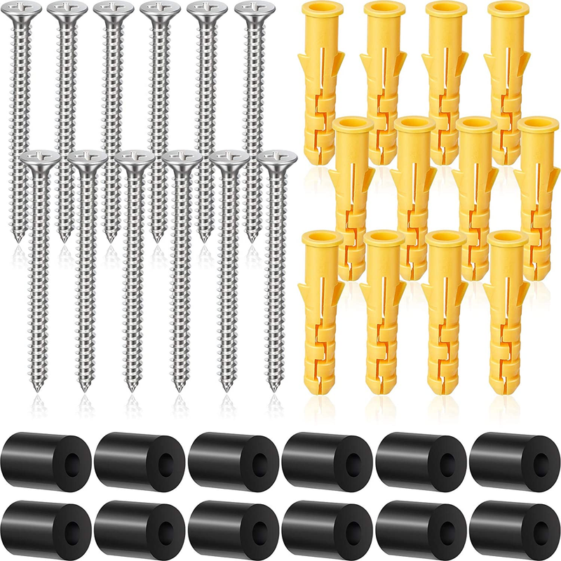 12 Sets Snowboard Wall Mounts With Screws Portable For Easy Hanging Displaying