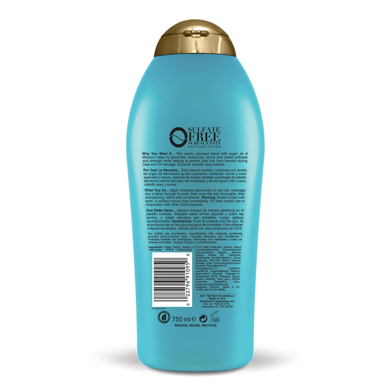 OGX Argan Oil of Morocco Shampoo 25.4oz Hydrate Repair & Renew Dry Hair