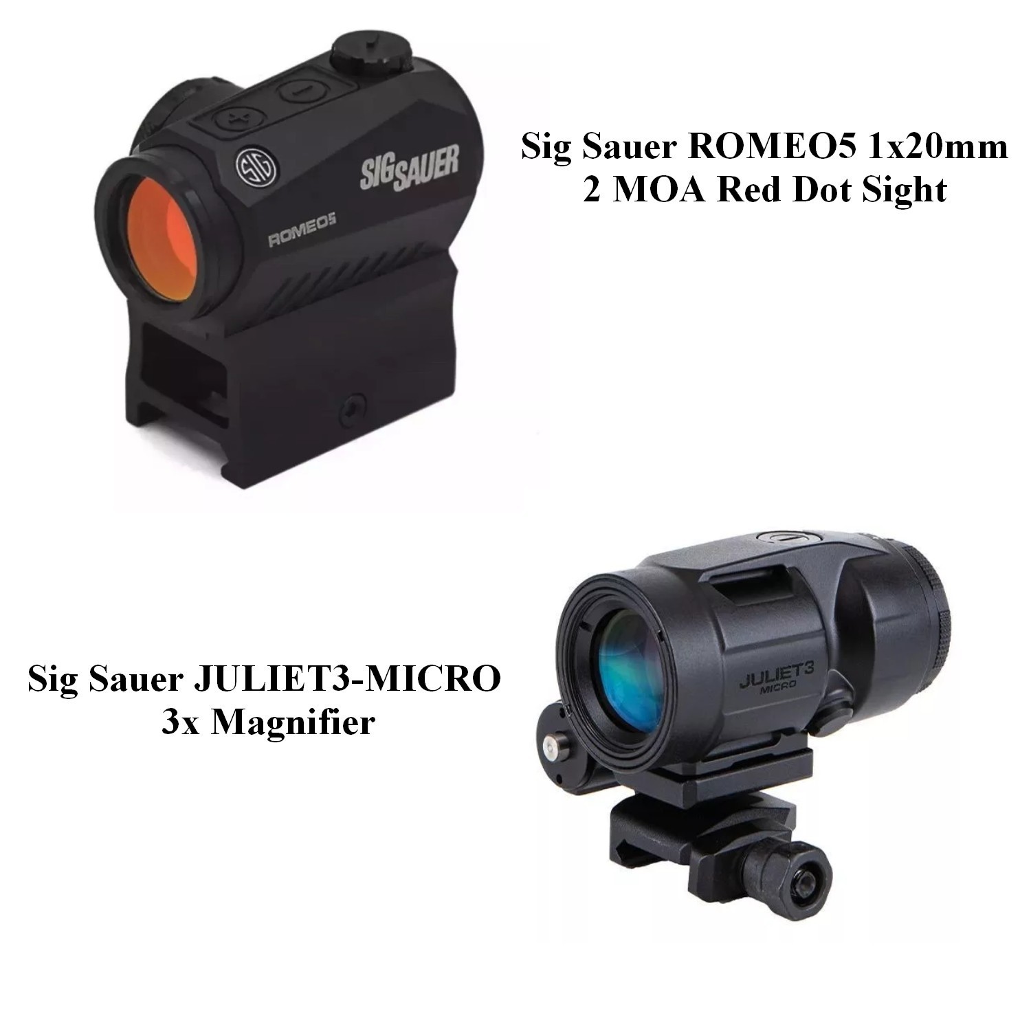 【実物】シグザウアーロメオ5 XDRGenIIJuliet-MicroKit ROMEO5 Micro Red Dot and Juliet3 Magnifier Combo ǀ SIG SAUER