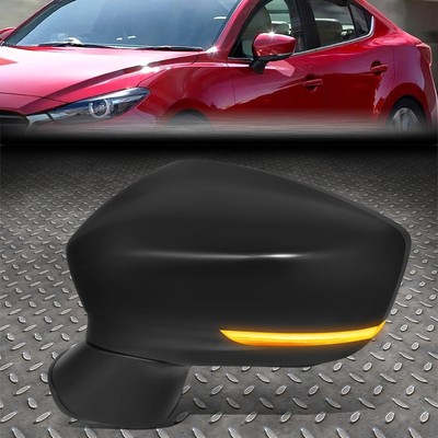 [Питание+обогрев +Указатель поворота] Для 17-18 Зеркал со стороны водительской двери в стиле Mazda 3 OE