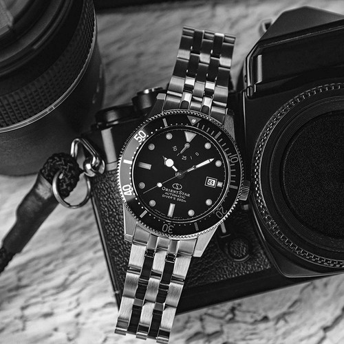 Pre-owned Orient Star Rk-au0601b Mechanical Automatic Diver 1964 2nd Edition Watch Japan