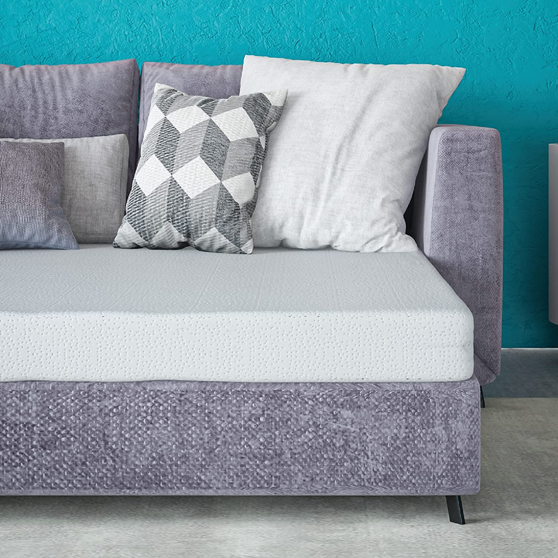 Classic Brands 4.5-Inch  Memory Foam Mattress for Sleeper Sofa Bed Queen, Plush