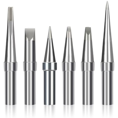 Solder Tips 6pcs for Weller ET Soldering Iron, Replacement Tips for WES51/50,...