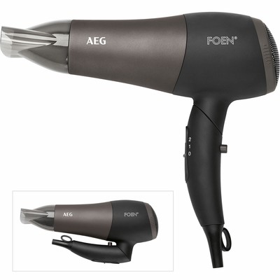 AEG HTD 5649 Secador pelo profesional iónico difusor 2 temp+vel abatible, 2200 W
