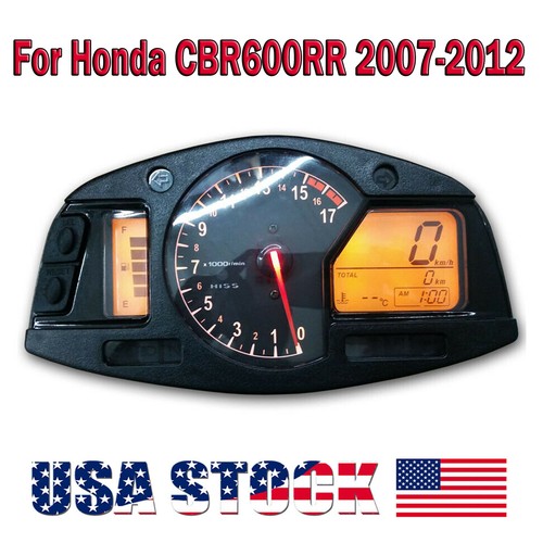 Speedometer Cluster For Honda CBR600RR 2007-2012 Tachometer Speedometer Cluster For Honda CBR600RR 2007-2012 Tachometer